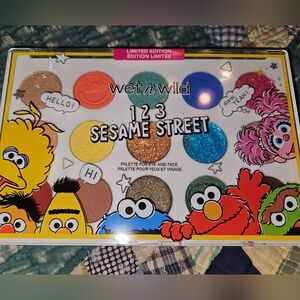 wet n wild Sesame Street eye shadow pallet